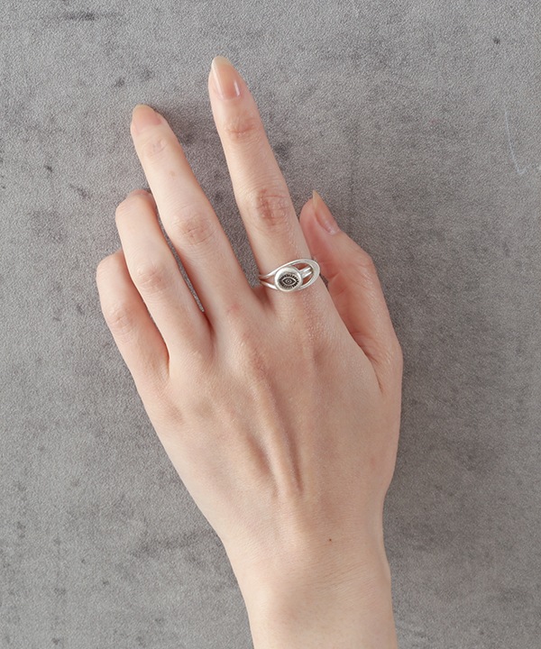 カレンシルバー ボールフープ アイ リング（3サイズ） 調整可 TGSR-2290 ★