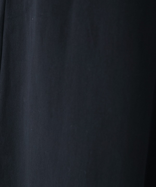 起毛コットンウエストゴムワイドパンツ 25W038