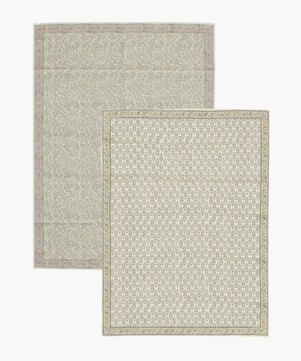 ブロックプリントマルチカバー M20-2978【2月上旬頃入荷予定】