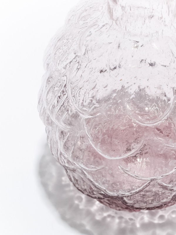 ガラスベース（パープル）14cm  M15-2109