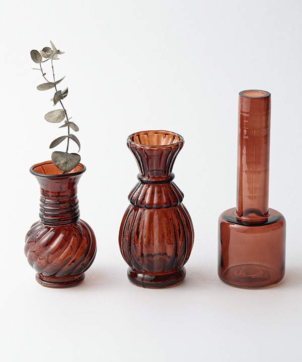 ガラスベース アンバー 6×12cm M15-2591AM