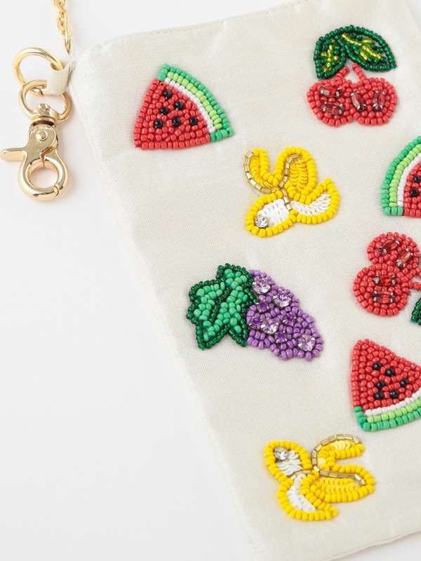 ビーズ刺繍フォンポシェット（4カラー）M42-2411 | すべての商品