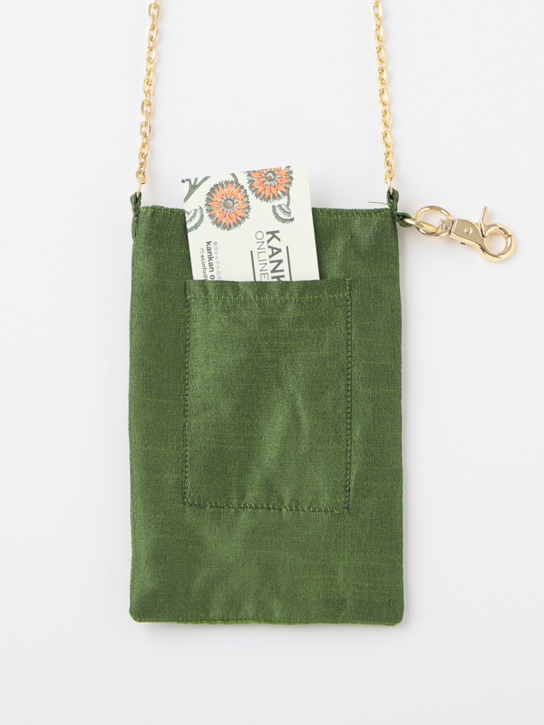 ビーズ刺繍フォンポシェット（4カラー）M42-2411