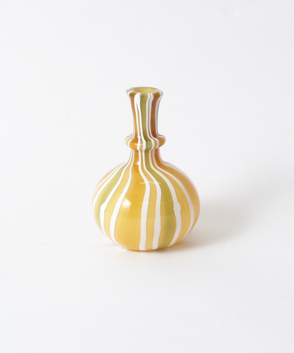 デザインガラスベース イエローライン M18-2631 