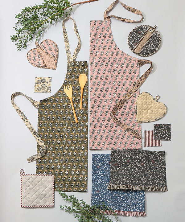 スラブコットンプリント キャンディティッシュカバー M19-2639