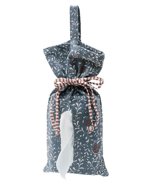 スラブコットンプリント キャンディティッシュカバー M19-2639