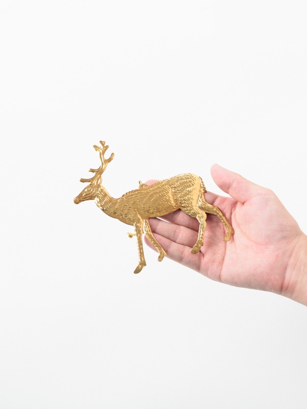 オーナメントシカ（2カラー）　M34-2283