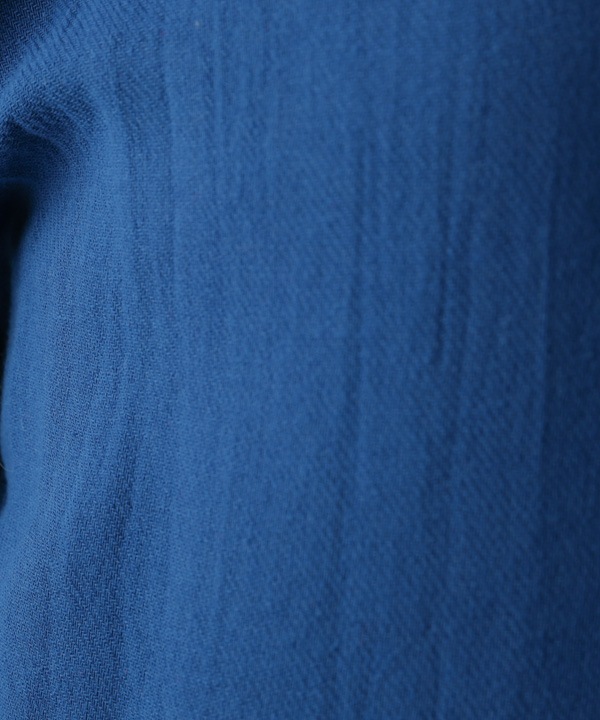 起毛コットンツイルクリンクル2way 前開きワンピース 25W047