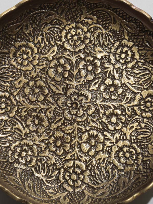 ブラスラウンドプレートS(2カラー)　M31-1664