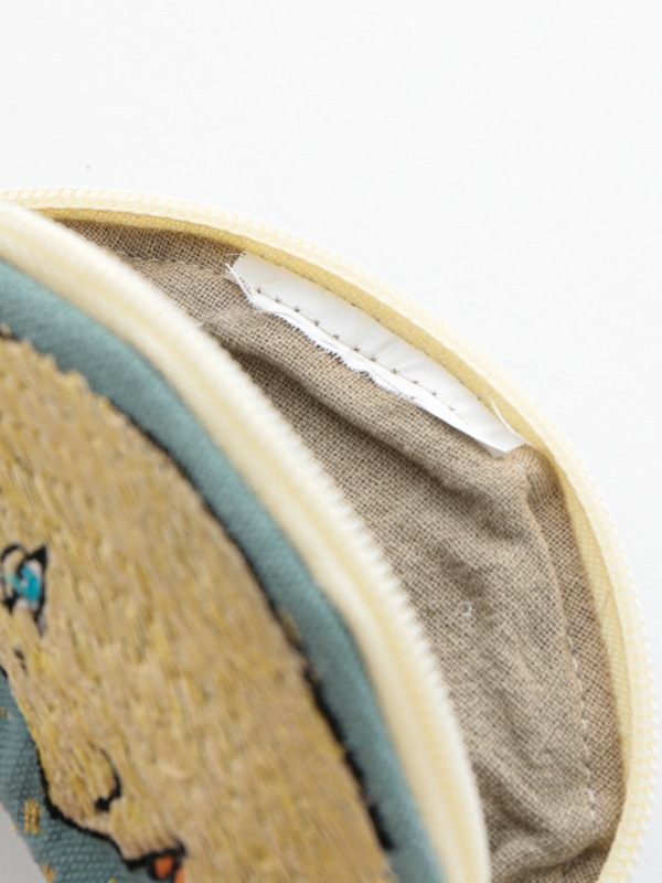楽天市場】【6/20日10%OFFクーポン】ポーチ ムーン刺繍ポーチ