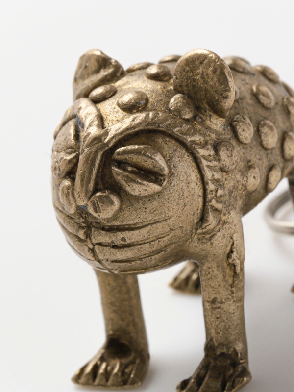 真鍮レオパード バッグチャーム（キーホルダー）　AFHH-283