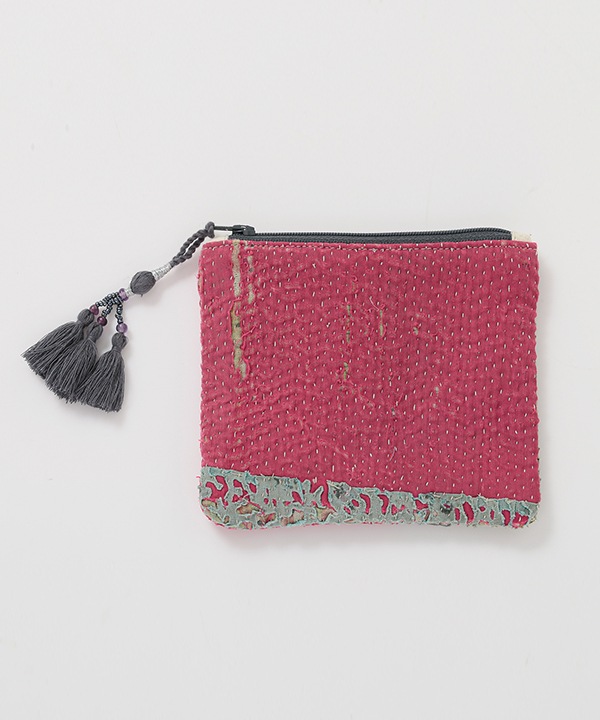 ラリーキルト フラットポーチ(色柄アソート) M28-2650