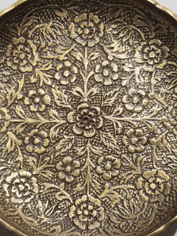 ブラスラウンドプレートL(2カラー)　M31-1665