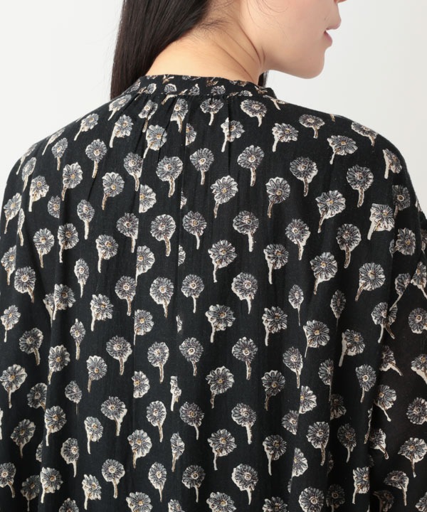 フラワーMIXプリントコットンワンピース 25W049