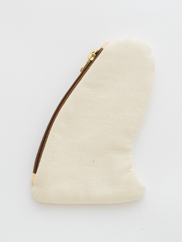 フクロウ刺繍ポーチ 11×16cm M26-1956