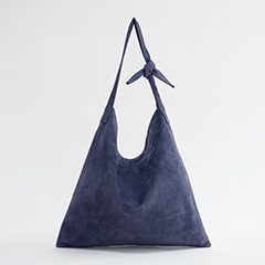 洗える革のタイショルダーバッグ ネイビー / T18003 Navy | すべての