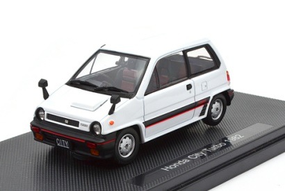 エブロ 1/43 ホンダ シティー ターボ 1982年 ホワイト | すべての商品