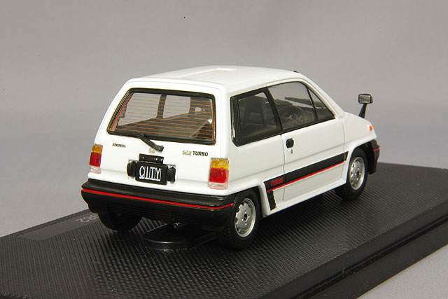 エブロ 1/43 ホンダ シティー ターボ 1982年 ホワイト | すべての商品