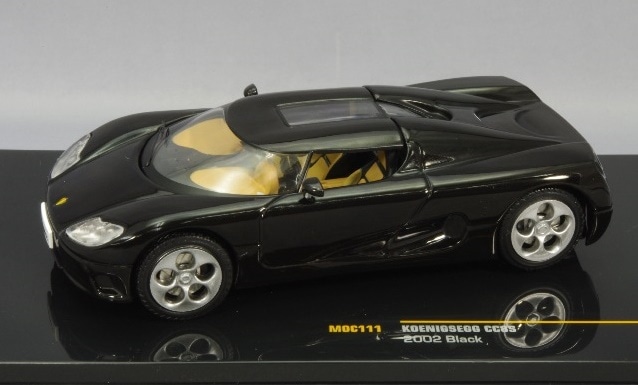 ixo 1/43 ケーニグセグ CC8S 2002 ブラック | すべての商品