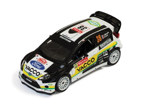 WRCラリーカーモデルカーミニカー6点 トヨタヤリスWRC フォードフィエスタ ixo 1/43 フォード フィエスタ RS WRC 2012 ラリー モンテカルロ #38 J