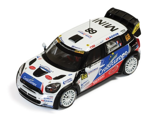 ixo 他 1/43 等 ミニ ジョンクーパーワークス #12 ラリー スウェーデン2012、VW サンババス キャンピングカー付 オレンジ 他 /ミニカー ixo 1⁄43 ミニ ジョン・クーパー・ワークス 2012年ツール・ド・コルス