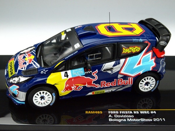iXO Ford Fiesta WRC ミニカー 1/43 RED Blue ixo 1/43 フォード フィエスタ RS WRC 2011 ボローニャ モーター
