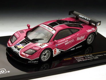 TSM モデル 1/43 マクラーレン F1 GTR #50 ixo 1/43 マクラーレン F1 GTR ITALJET 1996 BRP シルバー