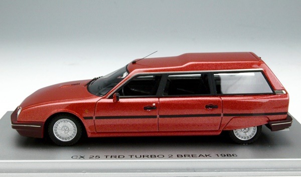 KESS 1/43 シトロエン CX25 TRD ターボ2 ブレーク 1986 Mレッド