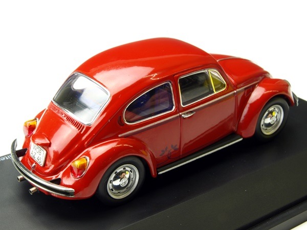 非売品 1/43 フォルクスワーゲン ザ・ビートル ミニカー ビートル 1303S ブルー ビートル 明る タイプ 白箱