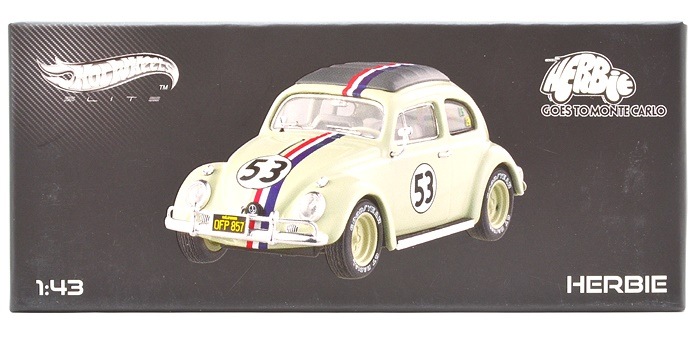 フットルース フォルクスワーゲン・ビートル ハービー レトロエンターテイメント マテル CULT CLASSICS 1/43 1963 フォルクスワーゲン ビートル