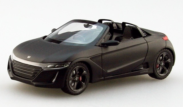 エブロ 1/43 ホンダ S660 2015 東京オートサロン マットブラック