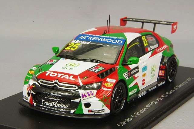 スパーク 1/43 シトロエン C-エリゼ WTCC レース オブ モロッコ
