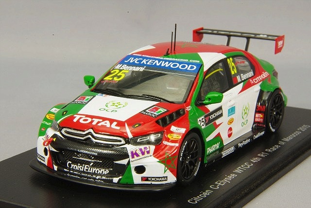 □スパークモデル 1/43 2015 シトロエン C-エリーゼ WTCC #25 M