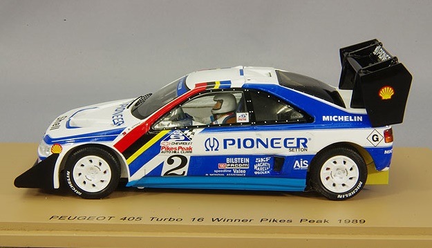 レア❗️ミニカー 1/43 スパーク プジョー205T16 パイクスピーク＃2 Amazon | 1/43 プジョー 405 ターボ 16#2 R.アンサー パイクス