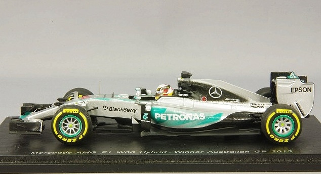 spark メルセデス F1 W06 ハミルトン 2015 日本GP優勝 spark メルセデス F1 W06 ハミルトン 2015 日本GP優勝 - メルカリ