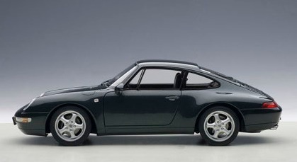 オートアート 1/18 ポルシェ 911 (993) カレラ 1995 グリーン | すべて