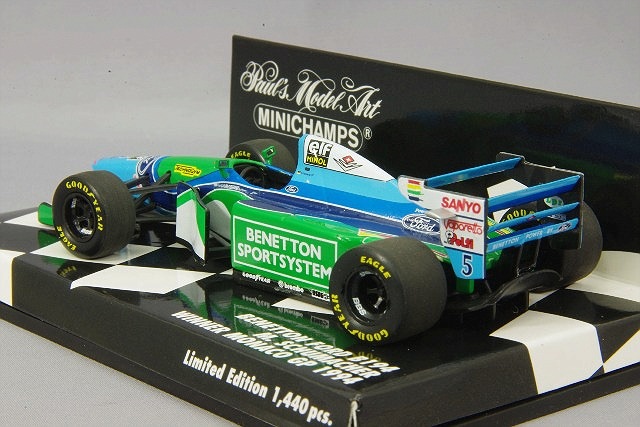 ミニチャンプス 1/43 ベネトン フォード B194 1994 F1 ワールド