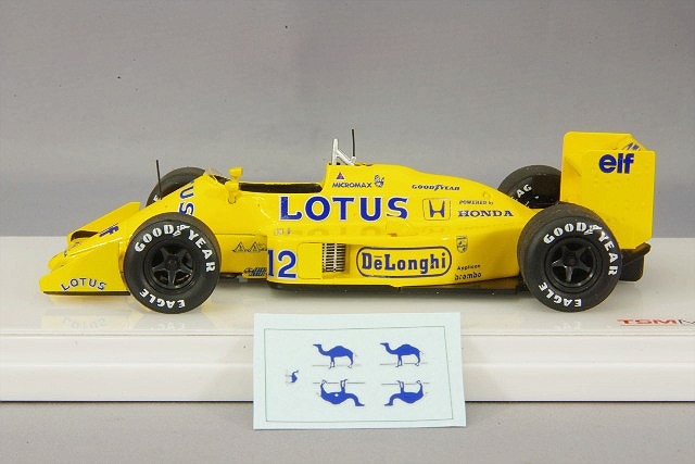 トゥルースケール 1/43 ロータス 99T 1987 F1 イギリスGP 3位 #12 A