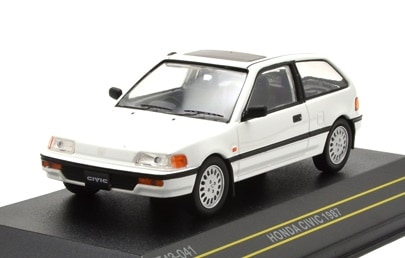 First43 1/43 ホンダ シビック 1987 EF型 ホワイト | すべての商品
