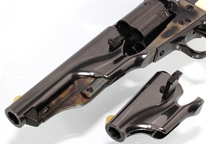 HWS コルト M1860 ARMY ギャンブラーズモデル ゴーストブラック 