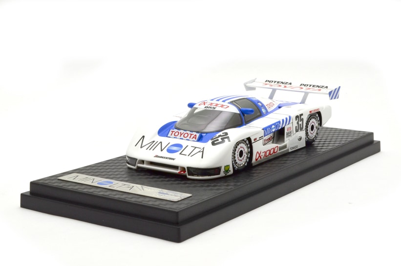 イグニッションモデル 1/43 ミノルタ トヨタ TOM'S 85C 1986