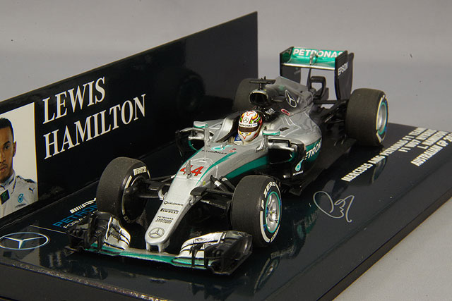 ミニチャンプス 1/43 メルセデス AMG ペトロナス F1チーム W07