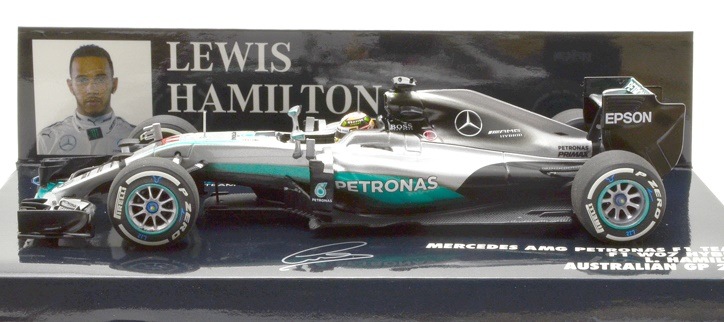 ミニチャンプス 1/43 メルセデス AMG ペトロナス F1チーム W07