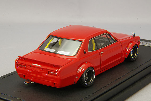 1/43 ハコスカ　ミニカー イグニッションモデル 1/43 LB-WORKS ハコスカ 2ドア レッド