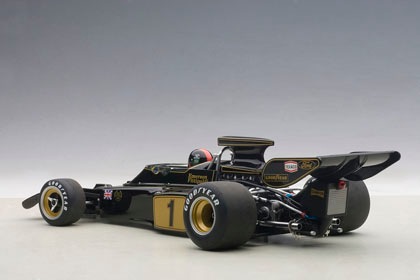 オートアート1/18JPSロータス72E 1973 Eフィッティパルディ AUTOart 1/18 ロータス 72E 1973 #1 エマーソン