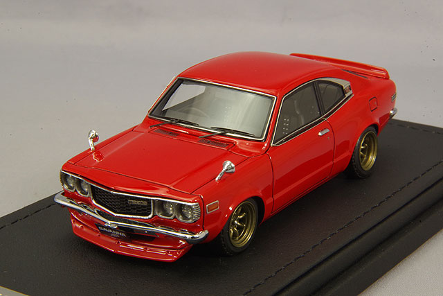 イグニッションモデル 1/43 マツダ サバンナ (S124A) レッド/ワタナベ