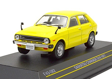 ファースト43 1/43 ダイハツ シャレード G10 1977 イエロー | すべての