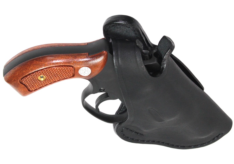 整備済 TANAKA 革製 バックサイド？ ヒップホルスター 小型銃用 整備済 TANAKA 革製 バックサイド？ ヒップホルスター 小型銃用