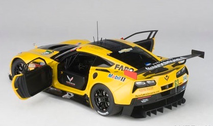 オートアート コンポジット 1/18 シボレー コルベット C7.R 2016 #63 ル・マン24時間レース-ミニカーむげん