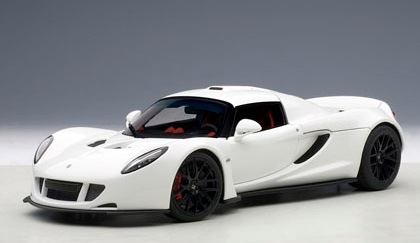 AUTOart 1/18 HENNESSEY VENOM GT SPYDER (ホワイト) | すべての商品